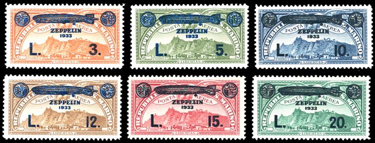 1933 - Zeppelin, serie completa ... 