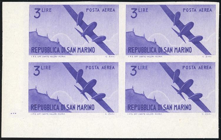 1946 - 3 lire Vedute, non ... 