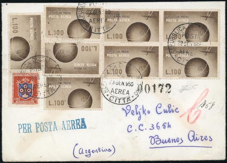 1950 - 100 lire Vedute (60), otto ... 