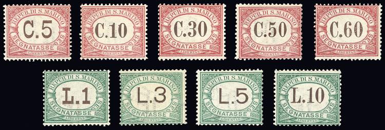 1924 - Seconda emissione, serie ... 