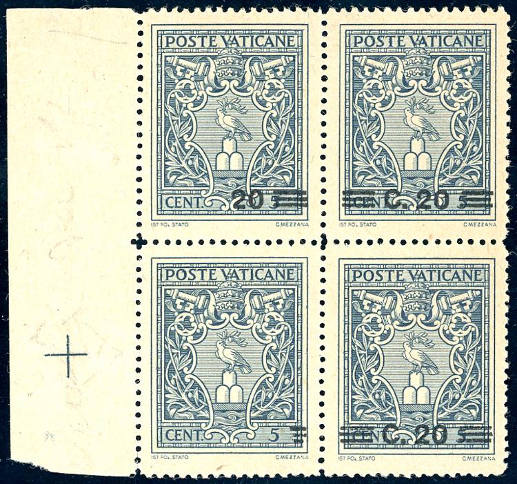 1945 - 20 cent. su 5 cent. ... 