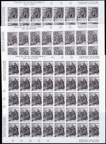 1969 - Natale, fogli completi di ... 