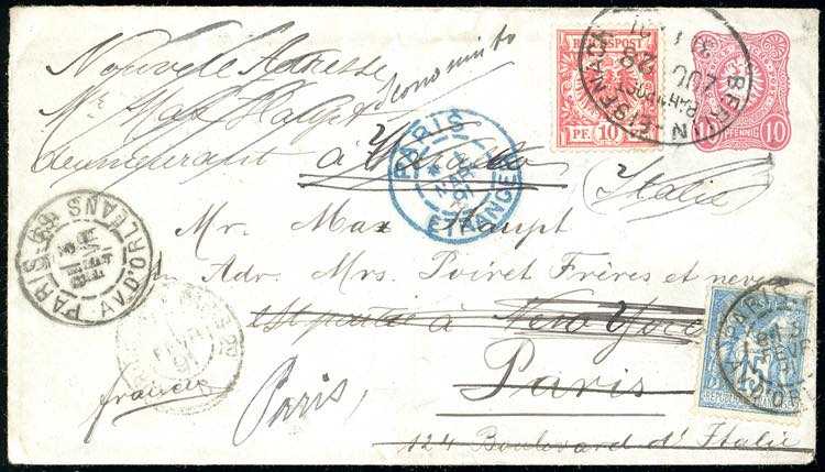 GERMANIA/FRANCIA/ITALIA 1891 - ... 