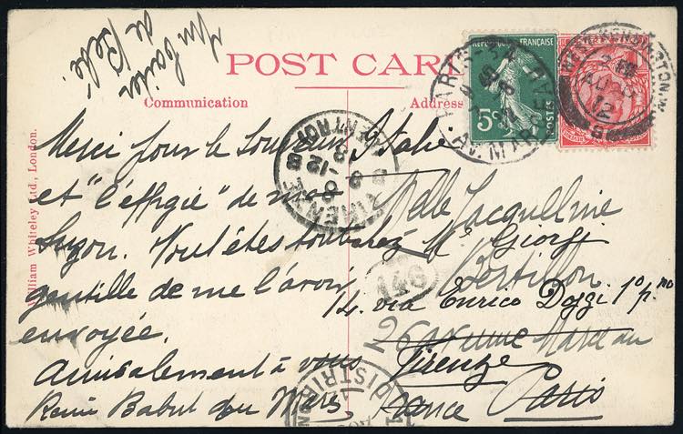 GRAN BRETAGNA/FRANCIA/ITALIA 1912 ... 