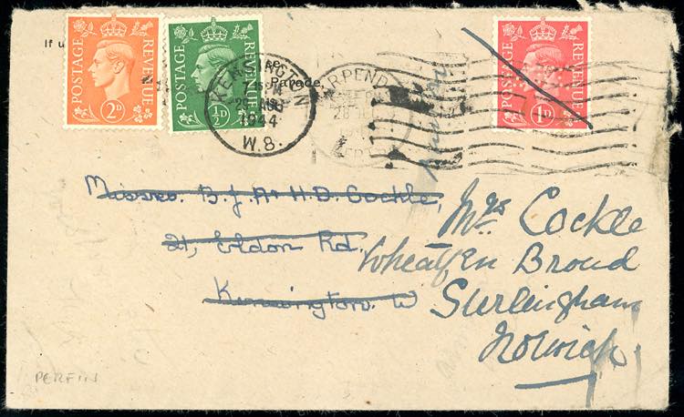 GRAN BRETAGNA 1944 - Redirected ... 