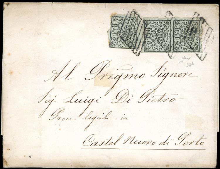 1867 - 2 baj grigio azzurrastro ... 