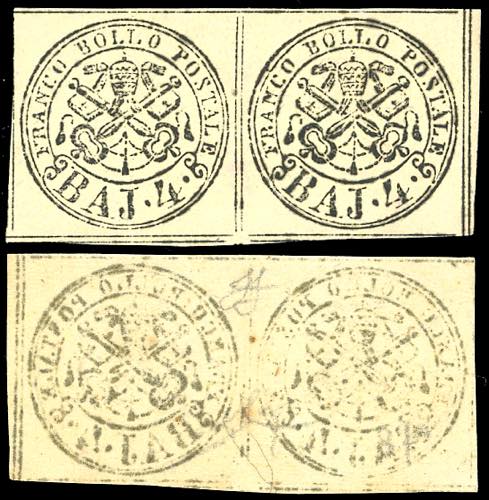 1858 - 4 baj giallo chiaro, ... 