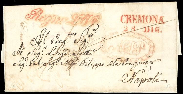 1841 - Lettera prefilatelica da ... 