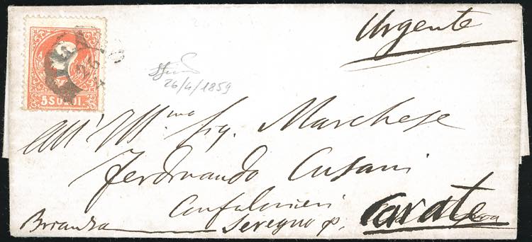 1859 - 5 soldi rosso, II tipo (30) ... 