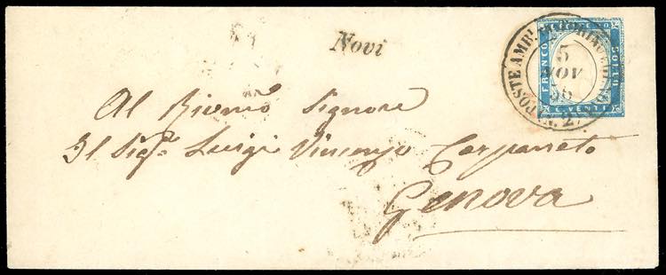 AMBULANTI-POSTE AMB.TORINO GENOVA ... 