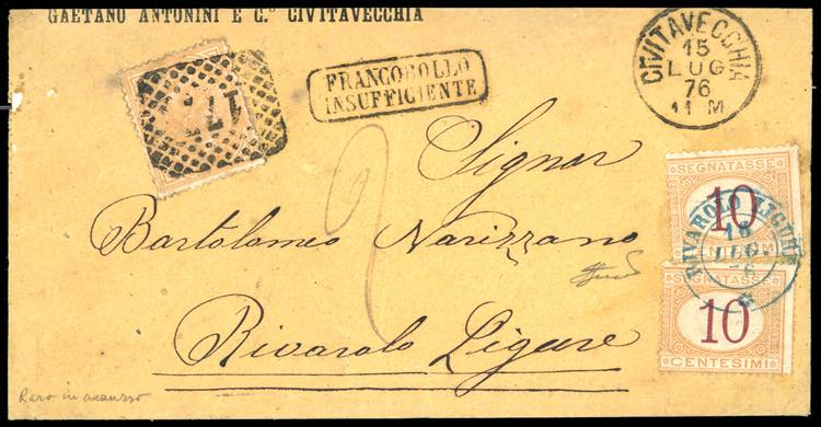 LIGURIA-RIVAROLO LIGURE in azzurro ... 