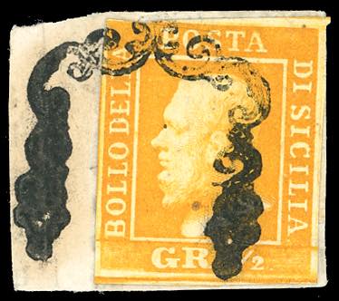 1859 - 1/2 grano arancio, II ... 