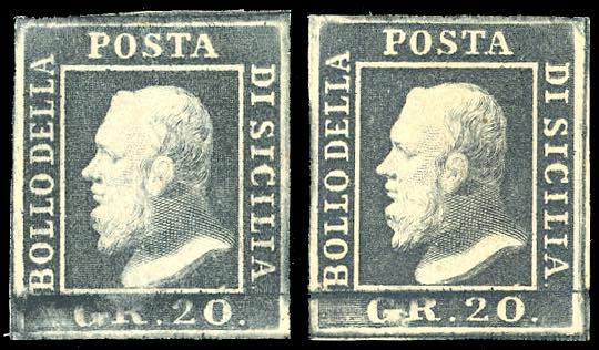 1859 - 20 grana, un esemplare ... 