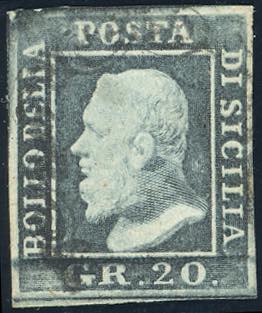 1859 - 20 grana grigio ardesia ... 