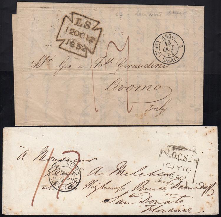 INCOMING MAIL GRAN BRETAGNA 1852 - ... 