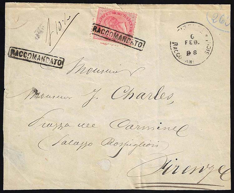 1863 - 40 cent. De La Rue, ... 