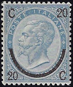 1865 - 20 cent. su 15 cent. Ferro ... 
