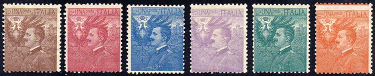 1905 - Saggi Michetti, serie ... 