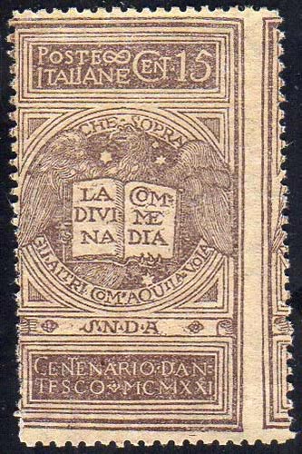 1921 - 15 cent. grigio violetto ... 