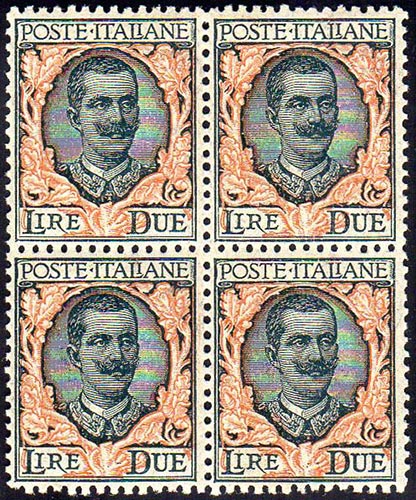 1923 - 2 lire Floreale (150), ... 