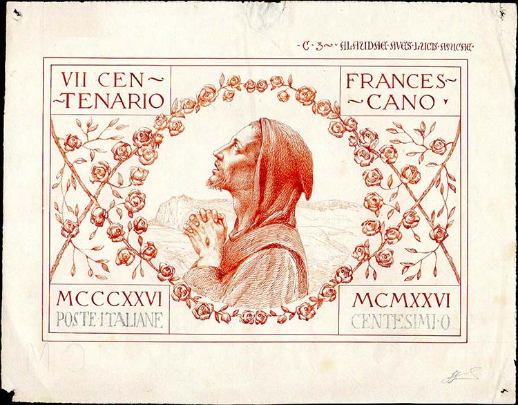 1926 - San Francesco, disegno a ... 