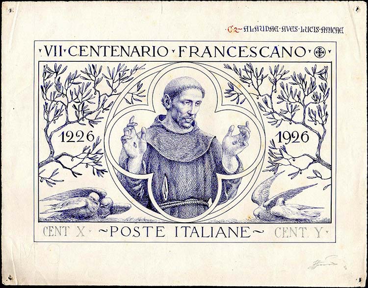 1926 - San Francesco, disegno a ... 