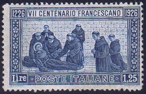 1926 - 1,25 lire S.Francesco, ... 