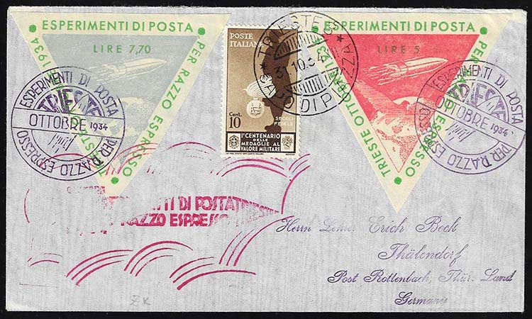 1934 - 5 lire e 7,70 lire ... 