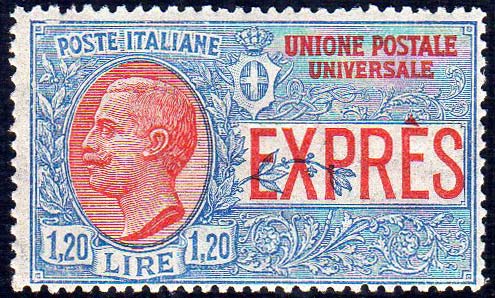 1922 - 1,20 lire, non emesso (8), ... 