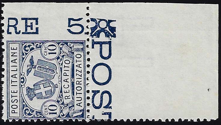 1928 - 10 cent., dent. 11, non ... 