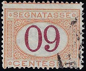 1870 - 60 cent. ocra e carminio, ... 