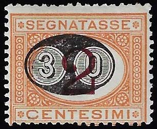 1891 - 30 cent. su 2 cent. ... 