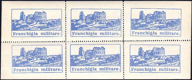 1943 - Franchigia, azzurro ... 