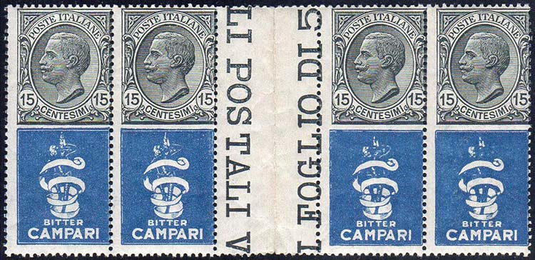 1924 - 15 cent. Bitter Campari ... 