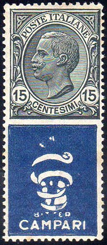 1924 - 15 cent. Bitter Campari, ... 