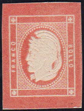 1861 - Saggio Perrin (2), rosso, ... 