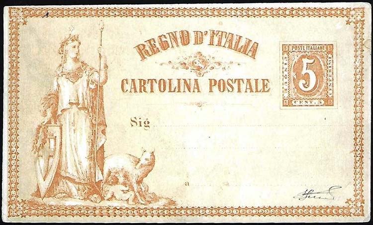1872 - Allegoria dellItalia ... 