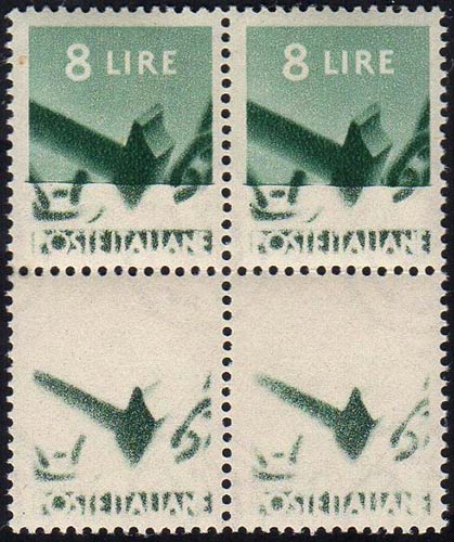 1945 - 8 lire Democratica, stampa ... 