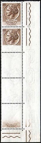 1953 - 20 lire Siracusana, ... 