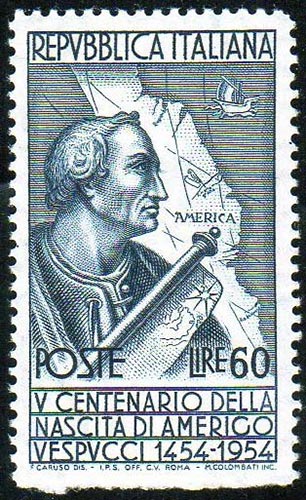 1954 - 60 lire Vespucci, non ... 