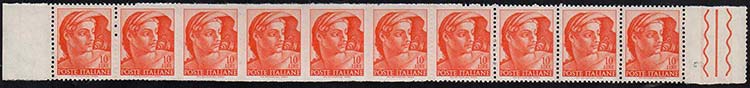 1961 - 10 lire Michelangiolesca, ... 