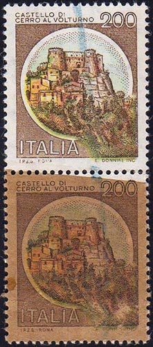 1980 - 200 lire Castelli, coppia ... 