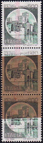 1980 - 600 lire Castelli, striscia ... 