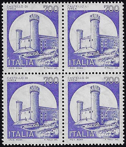 1980 - 700 lire Castelli, solo ... 