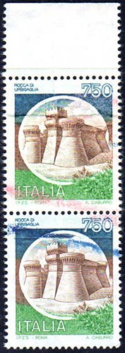 1990 - 750 lire Castelli, carta ... 