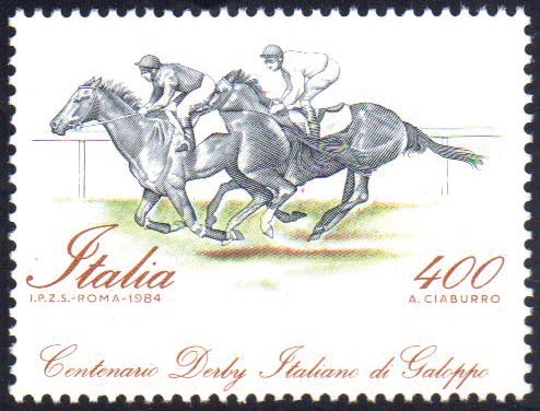 1984 - 400 lire Derby, scritta in ... 