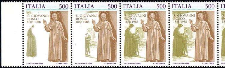 1988 - 500 lire Don Bosco, ... 