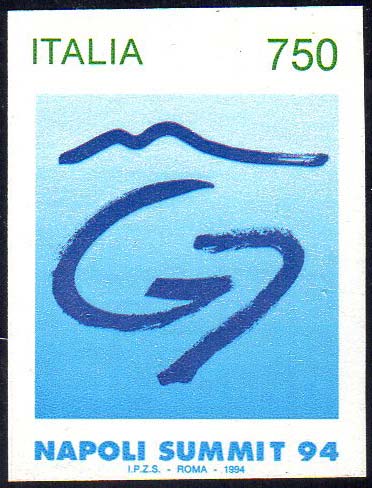 1994 - 750 lire G7, non emesso, ... 