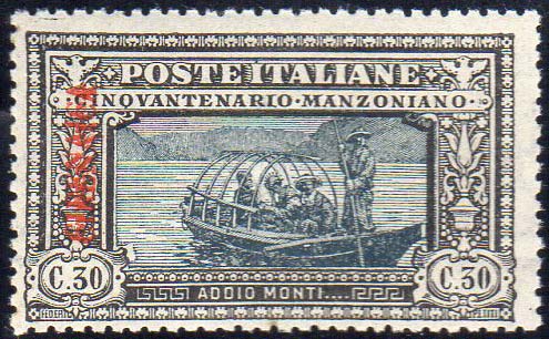 1924 - 30 cent. Manzoni, doppia ... 