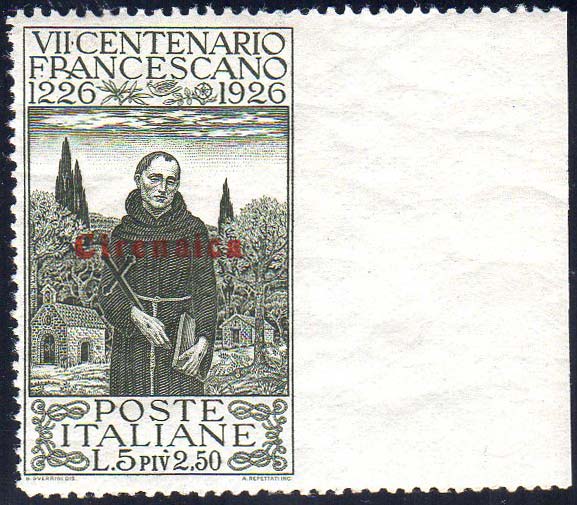 1926 - 5 + 2,50 lire S.Francesco, ... 